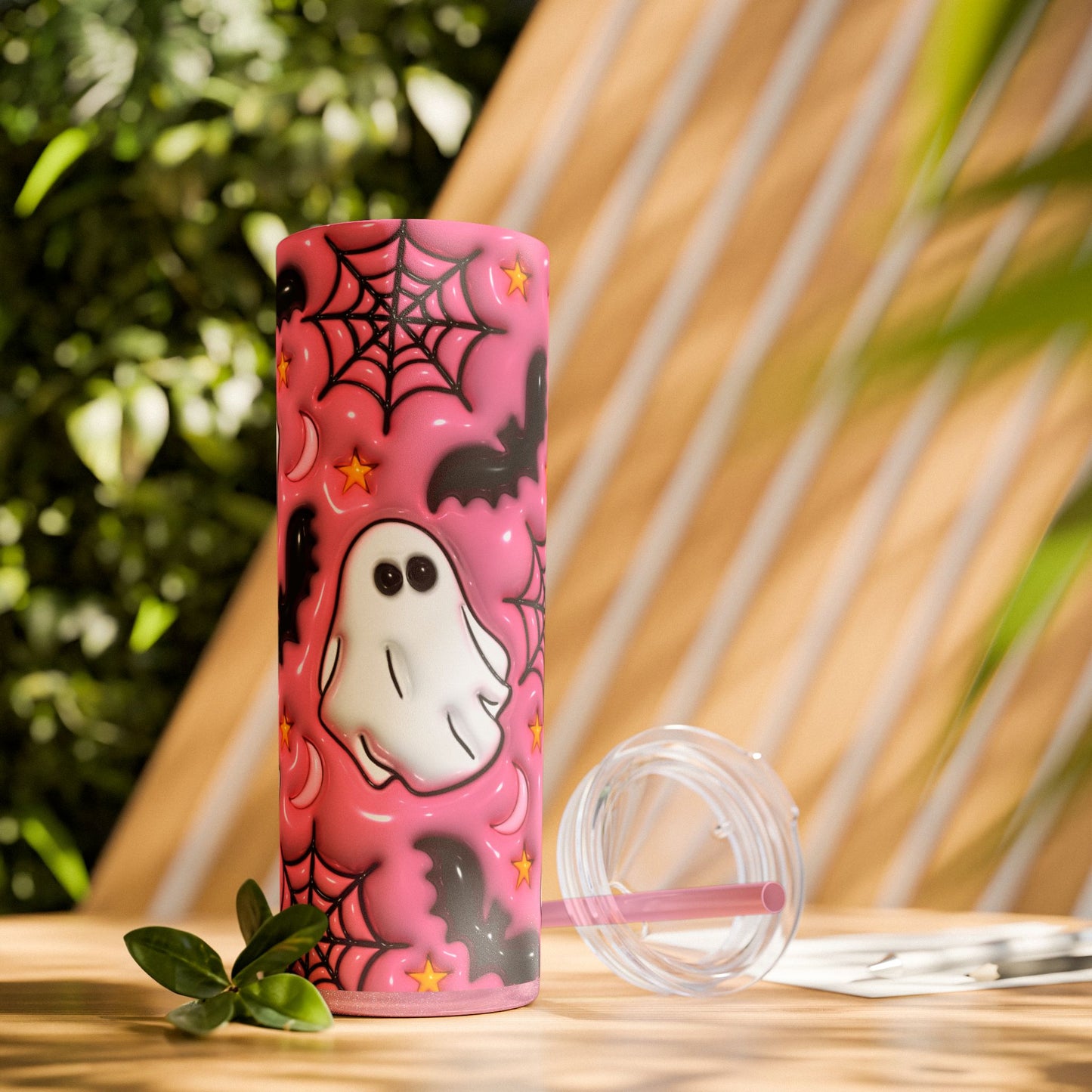 Halloween | Skinny Tumbler with Straw, 20oz