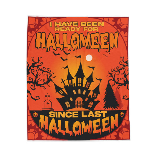 Halloween | Velveteen Plush Blanket