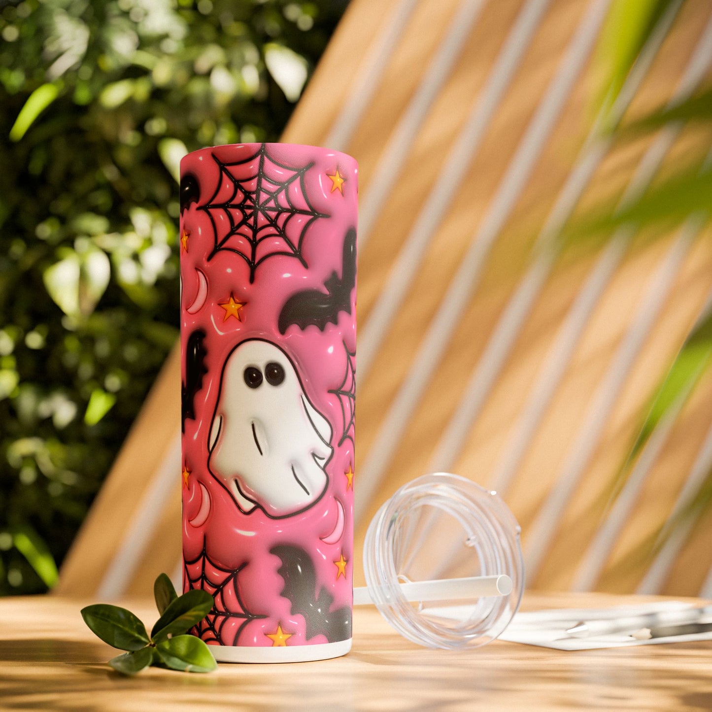 Halloween | Skinny Tumbler with Straw, 20oz