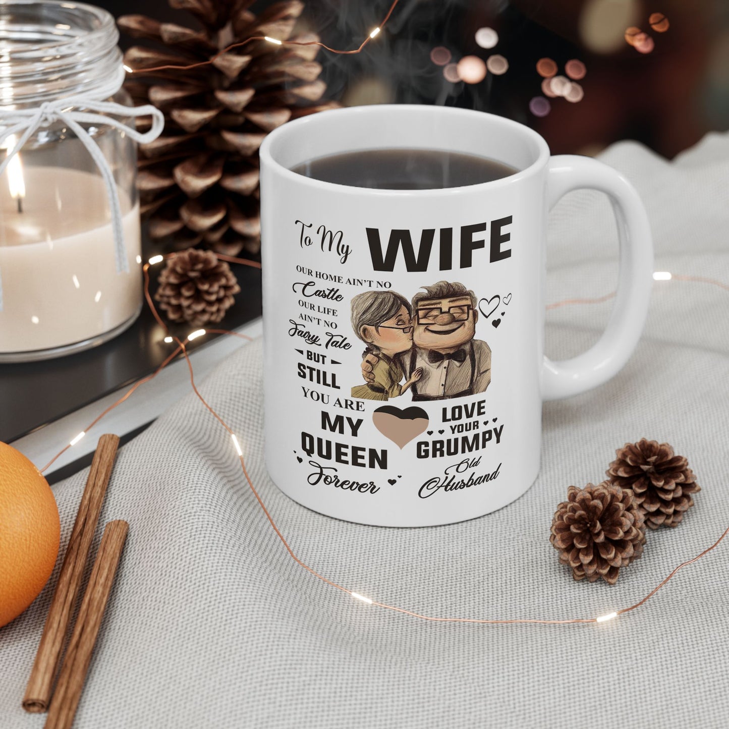 For Wife | Ceramic Mug, (11oz, 15oz)