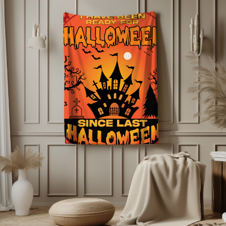 Halloween | Velveteen Plush Blanket